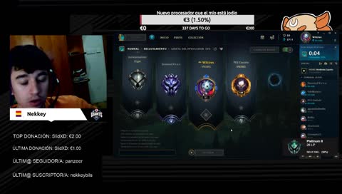 [ESPAÑA] PLATINO 2 ADC smurfing desde hierro en preseason xdxdx | !loots !elo !gragas !subs !rulo !pikachito !kaste !clips !playlist