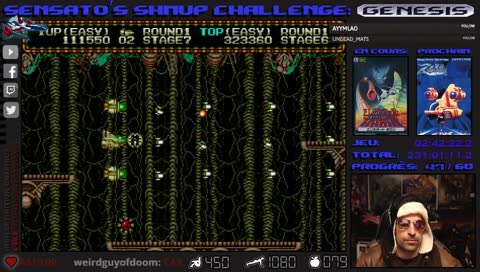 Genesis Shoot'em up #48: Eliminate Down + Zero Wing  [ Fr / En ]