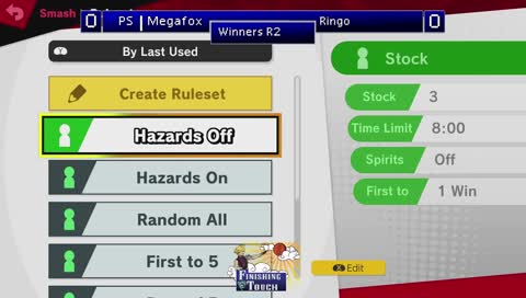 Finishing Touch Season 1 Weekly 1 !bracket