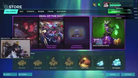 800+ Hours on OW. New to Paladins. We learning out here. Tips Welcome.