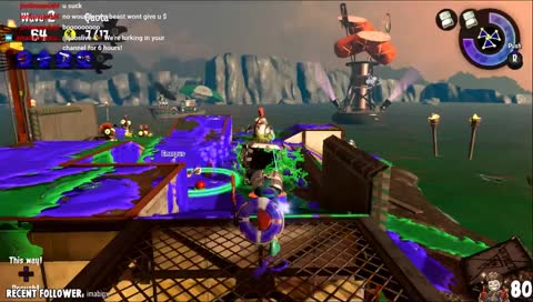 Playing Salmon Run with Viewers!