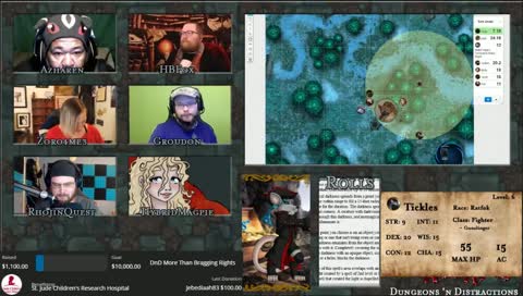 🔴 Gibbering Mouthers S2 E36 "Welcome to the North" !stjude |5e #dnd
