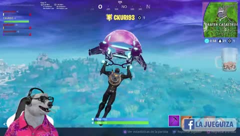 El Oso Sabroso Fortnite con kuri