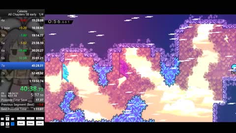 Celeste all chapters speedrun