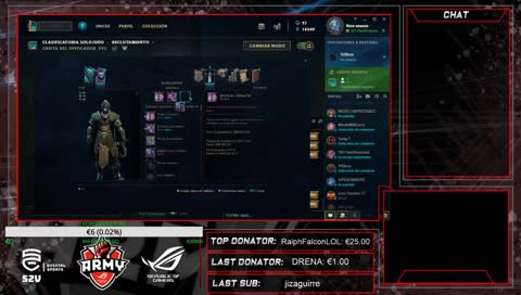 ARMY CARBONO JUNGLER SOLO Q LA RULETA DEL ELO