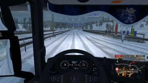 Катаем ETS2 MP.