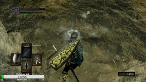 Just running around looking to chat. Chill souls session.