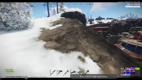 Rust - Новый сервер! на 3х человек!