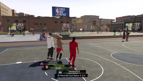 im goated at the park