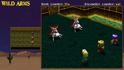 Wild ARMS 1 continues - getting through!