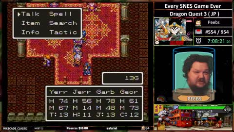 !Partner Push - SNES 554 / 954 - Dragon Quest 3