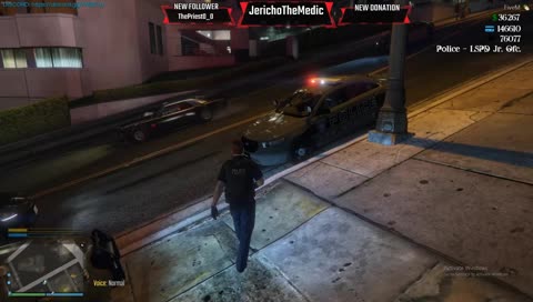 HotShot RP | Live PD w/ Jr Officer Jericho | LSPD!