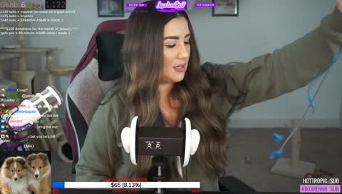 LIVE! Saying hi, then ASMR at 9:30pm :) !sub