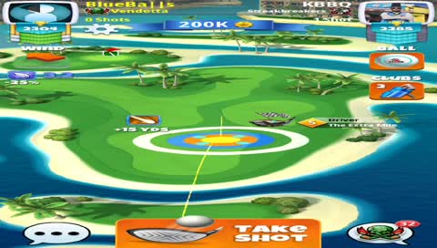 Golf Clash Schuler playing some 1v1