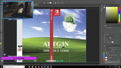 Making Switch Game Covers (Photoshop)