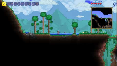 Jugando Terraria!