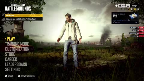 .. بث 24/7 PUBG PS4 -- الي يبي يلعب مغي Ertugrl