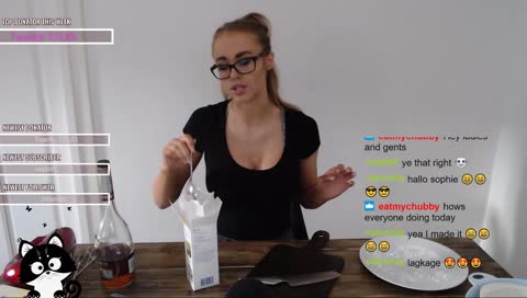 Making a danish Lagkage (Birthday cake) while chit-chatting. Come join! :-D