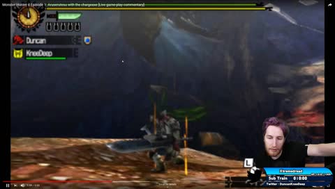 Chilling after stream :]