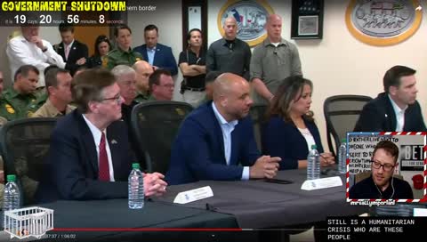 Politics on Twitch! Trump goes on a field trip to the southern border.