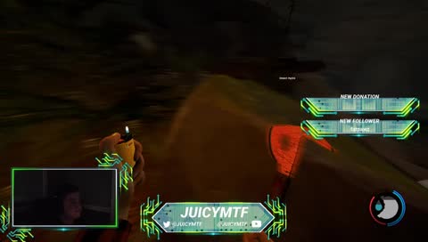 First Stream with Webcam