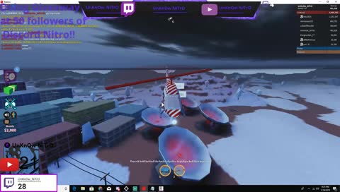 Roblox - Discord Nitro GIVEAWAY at 50 followers!!