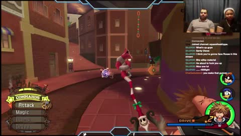 Now playing the Kingdom Hearts series!