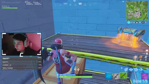 Fortnite. Hop in and say whats up!