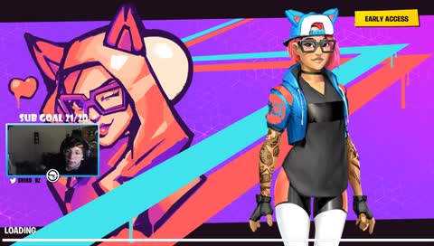 fortnite glasses cute gameplay