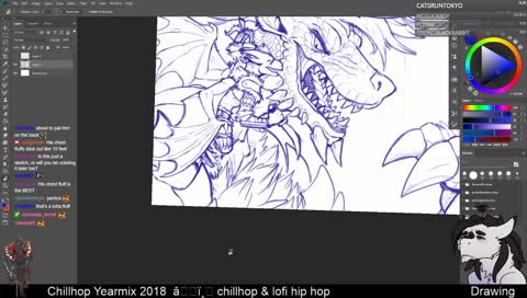 Catching up on patreon drawings