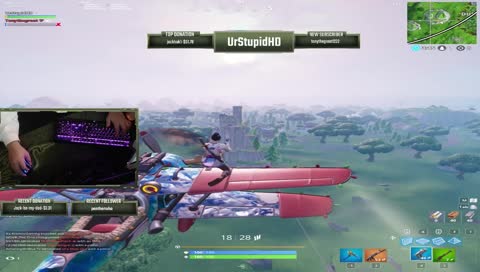 Johns trash at fortnite