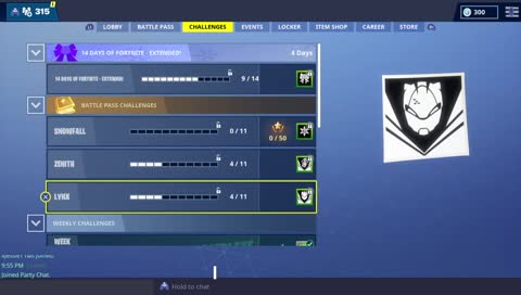 Short Fortnite Stream. 88/100 follower goal :D