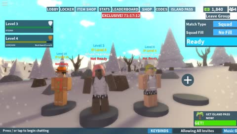 Ninja on Roblox Fortnite Playing With Viewers