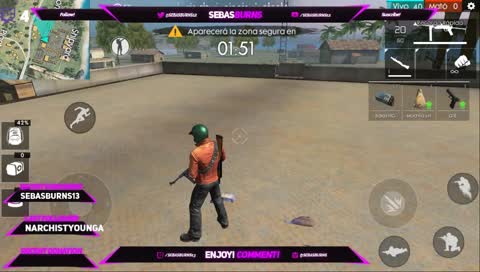 [Esp/Arg]Sean todos Bienvenidos!! un ratito de freefire!:O!! !comandos