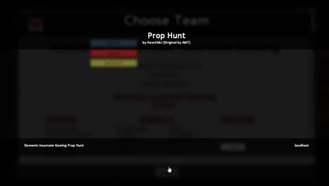 Garrys mod Prop hunt
