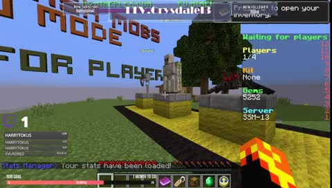 The original BATLLE Royal MINECRAFT HUNGER GAMES( !discord, !commands !socials)