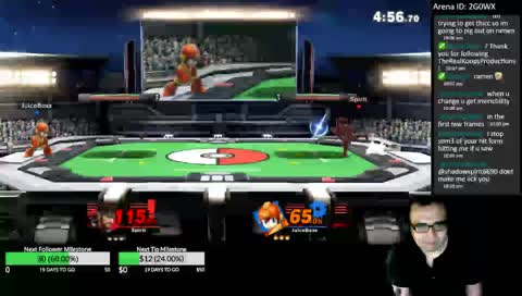 Taking on viewers and the world in Smash Bros Ultimate!