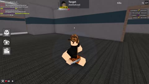 playing roblox w/friend come join the fun