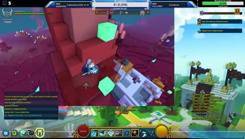 Trove Glitch for a sec?