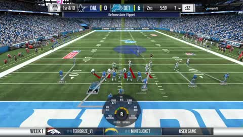 Spumoni Week 1 Cowboys vs Lions