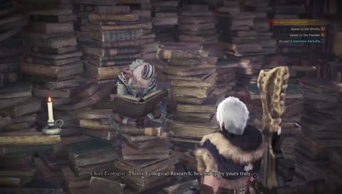 [PS4]First time playing Monster Hunter Day 1