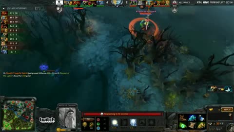 RERUN: Alliance vs. Invictus Gaming - Semifinals Map 1 - ESL One Frankfurt 2014