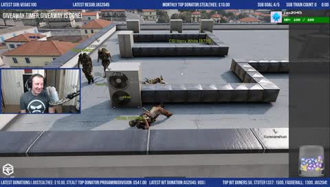 Friday night fun on Altis! Admin cam with some giveaways!