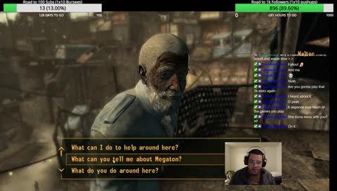 Checking League Year in Review and then playing Fallout 3.
