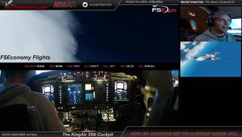 N38AK King Air 350i - MYNN - TFFJ  [Doctor Don't Touch Me There]