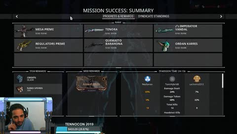 [WF Partner]1er Resumen 2019 SORTEO SKIN DELUXE l #TENNOCON 2019