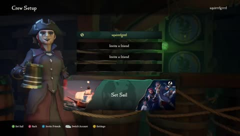 new streamer - sea of theives and chat - follow for follow