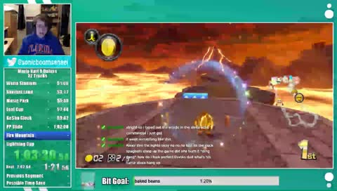 mario kart 8 deluxe speedruns, playing w viewers later!