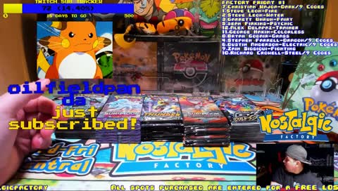 FACTORY FRIDAY AT THE NOSTALGIC FACTORY - POKEMON BOX BREAKS - nostalgicfactory.com (1/9/2019)