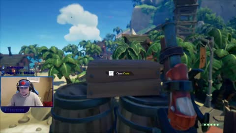 chilling on Sea of Thieves !discord